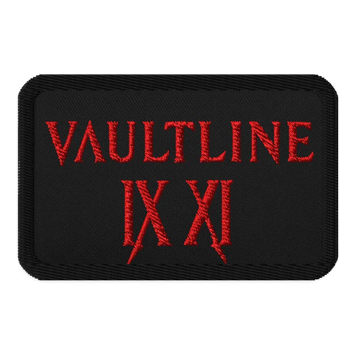 VAULTLINE IX XI Gothic Embroidered Patch product image (1)