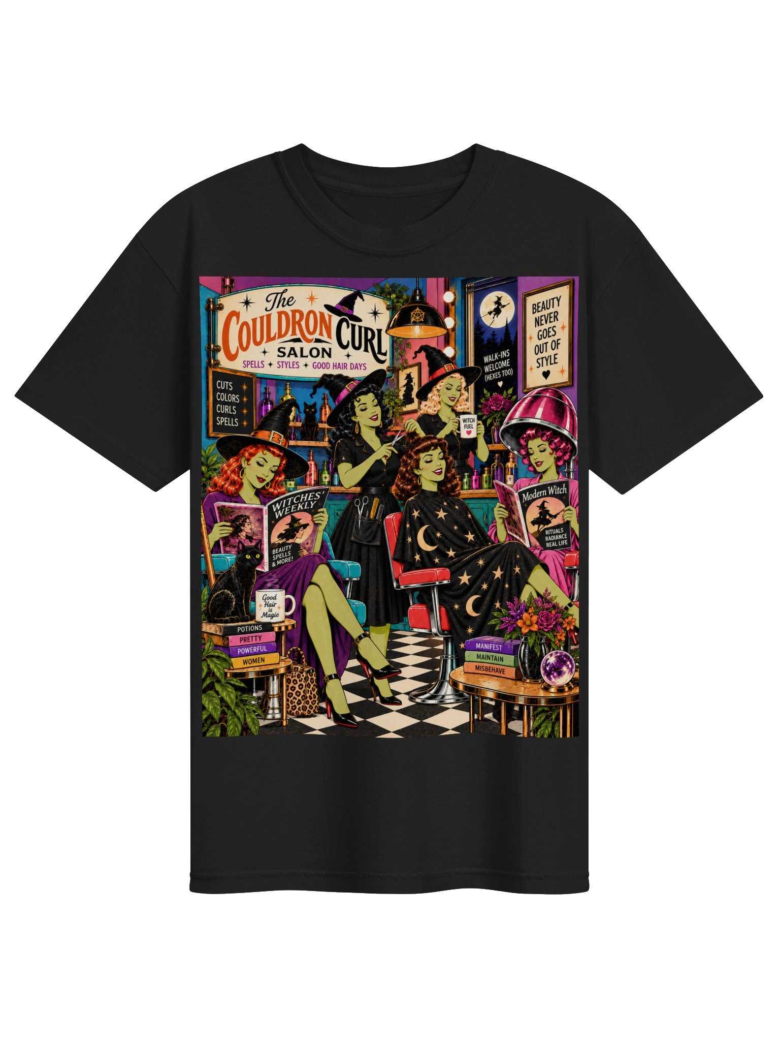 The Cauldron Curl Salon Tee product image (1)