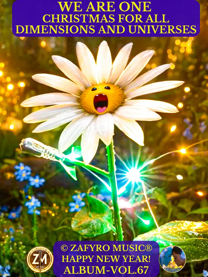 ÁLBUM - VOL. 67 (MUSIC) -WE ARE ONE — CHRISTMAS FOR ALL DIMENSIONS AND UNIVERSES (© ZAFYRO MUSIC®) product image (1)