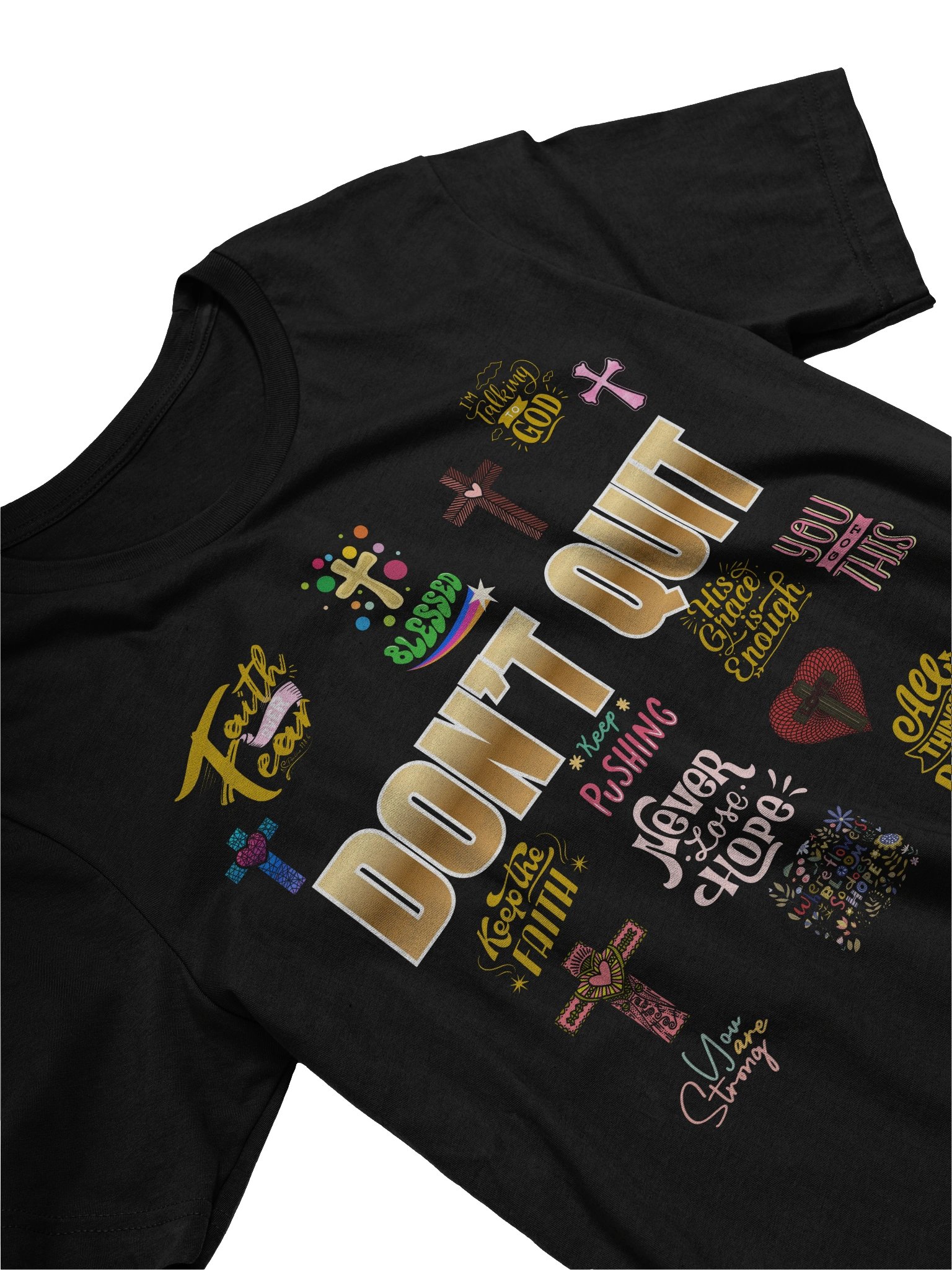 Don't Quit Galatians 6:9 Inspirational T-Shirt product image (3)