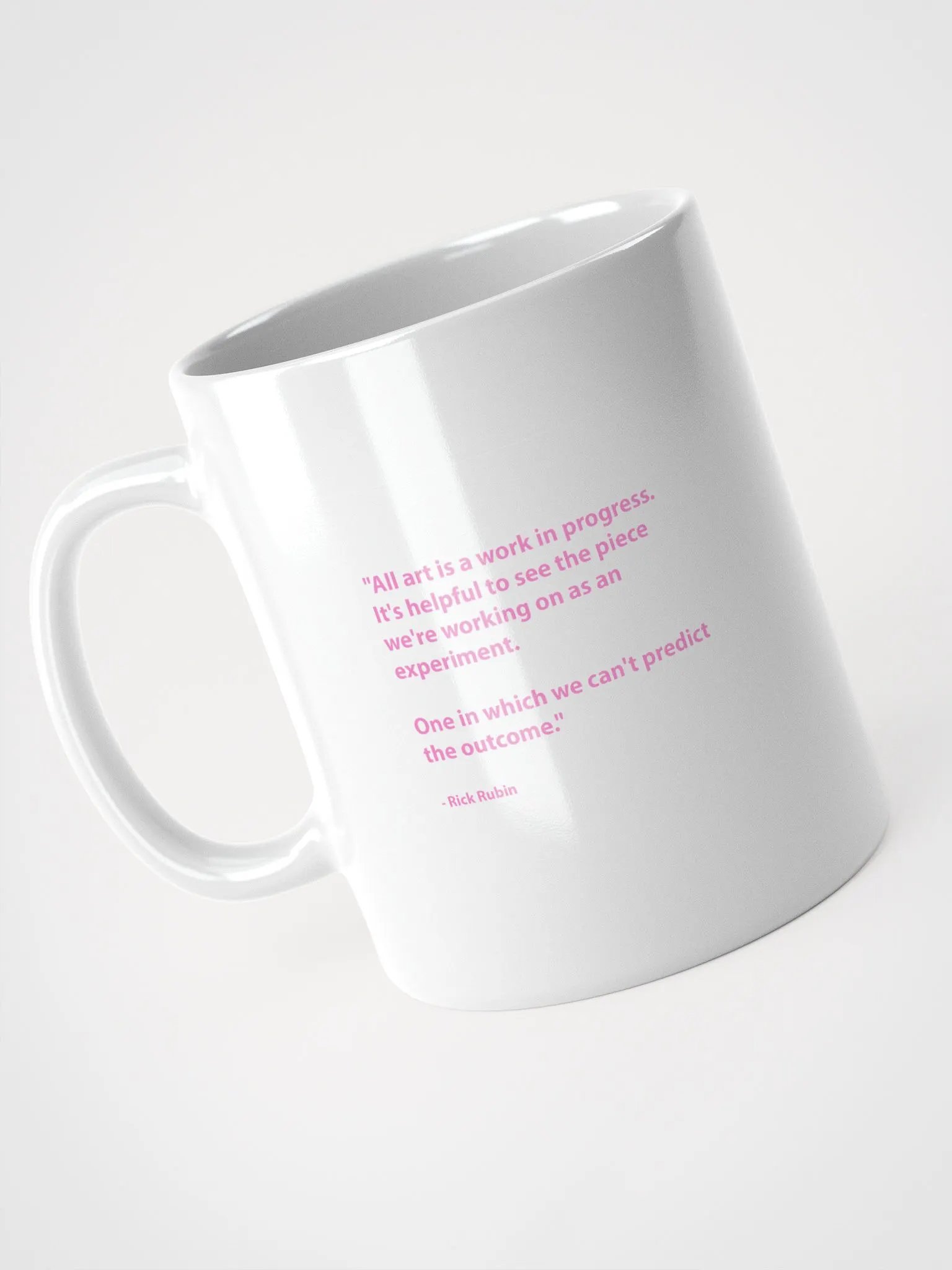 Loop Art Critique Mug - Rick Rubin Quote product image (3)