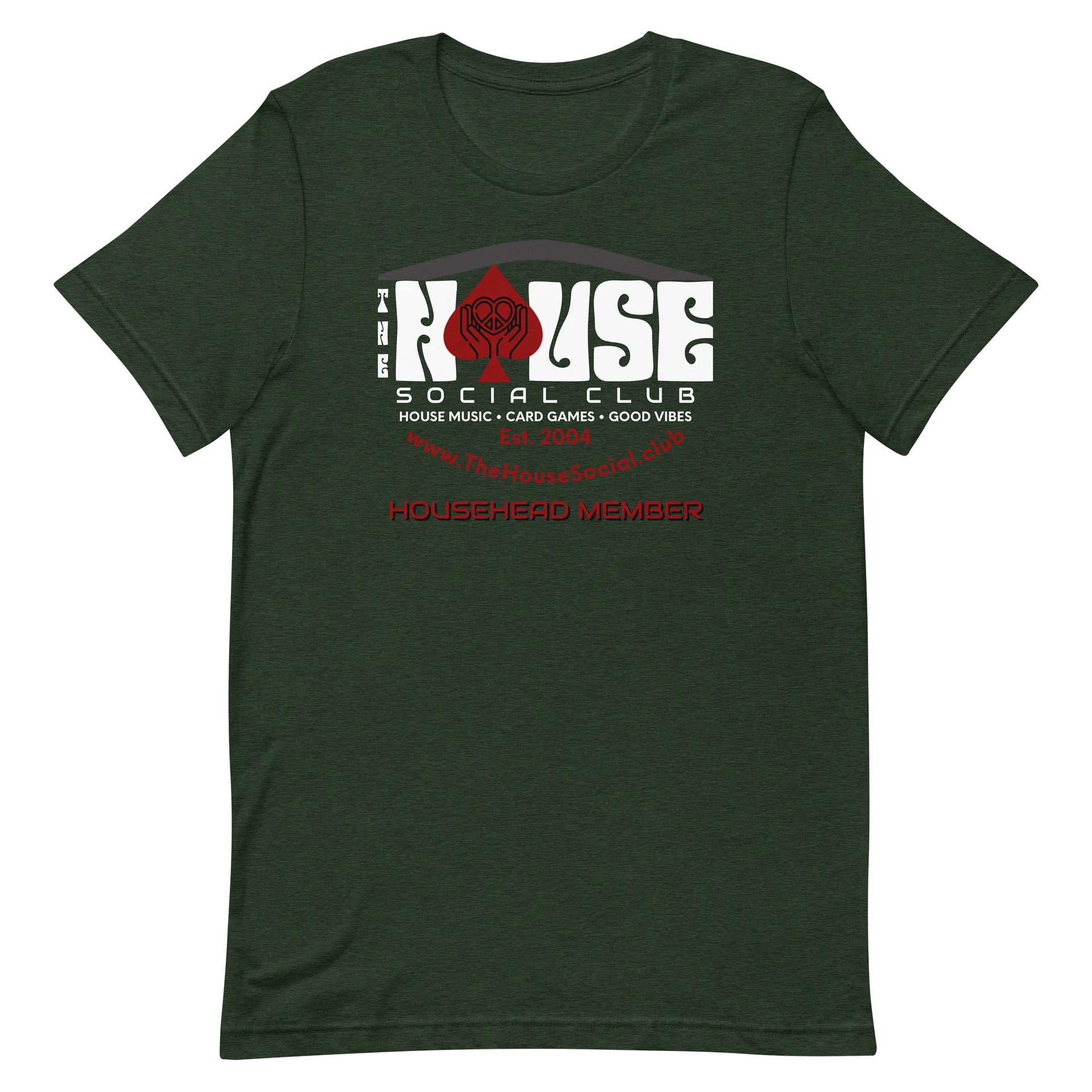 The HOUSEHEAD MEMBER Unisex Dark Tee product image (3)