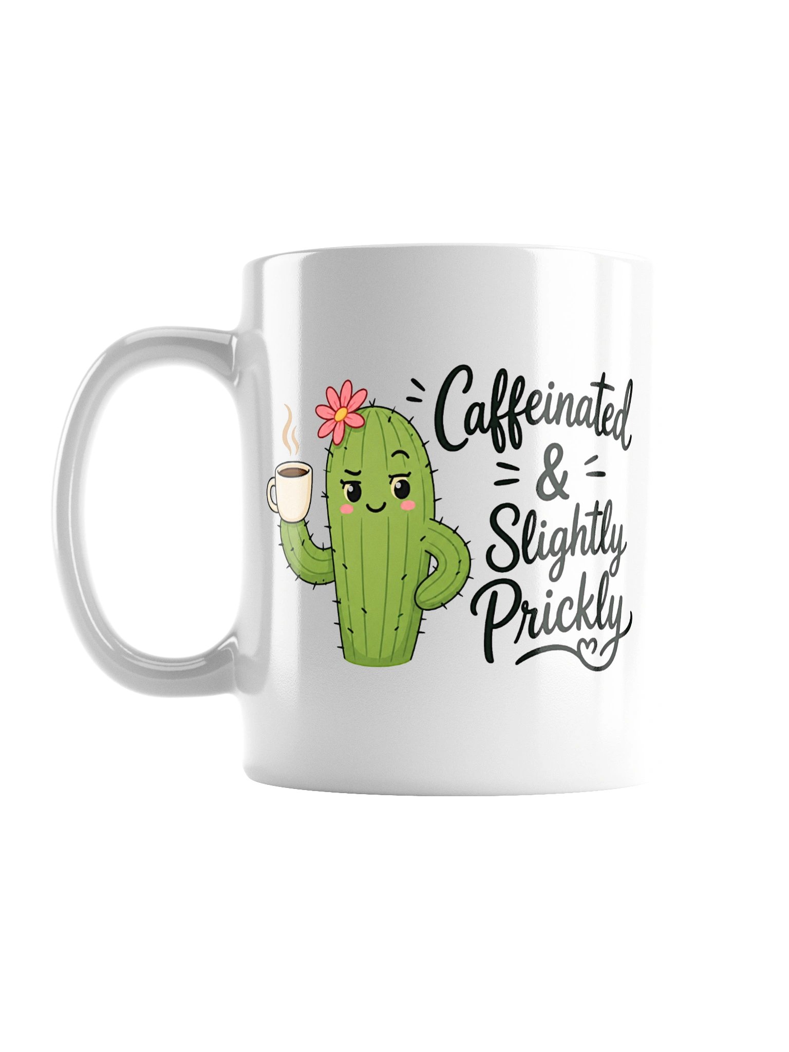 Caffeinated & Slightly Prickly Cactus Mug product image (1)