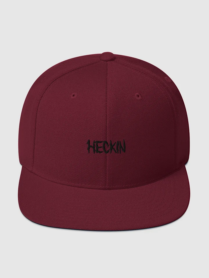 Snapback Hat (Black Heckin) product image (2)