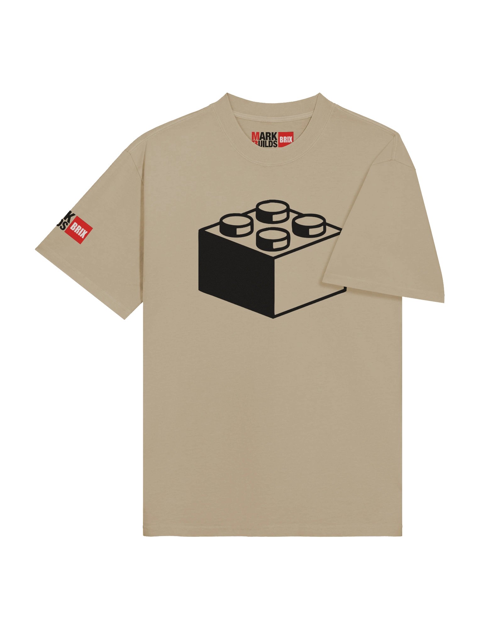 MarkBuildsBRIX 2x2-Brick Vintage T-Shirt product image (4)