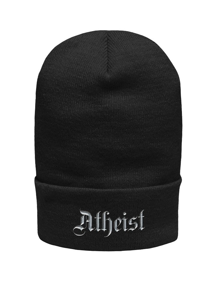 Atheist beanie product image (1)