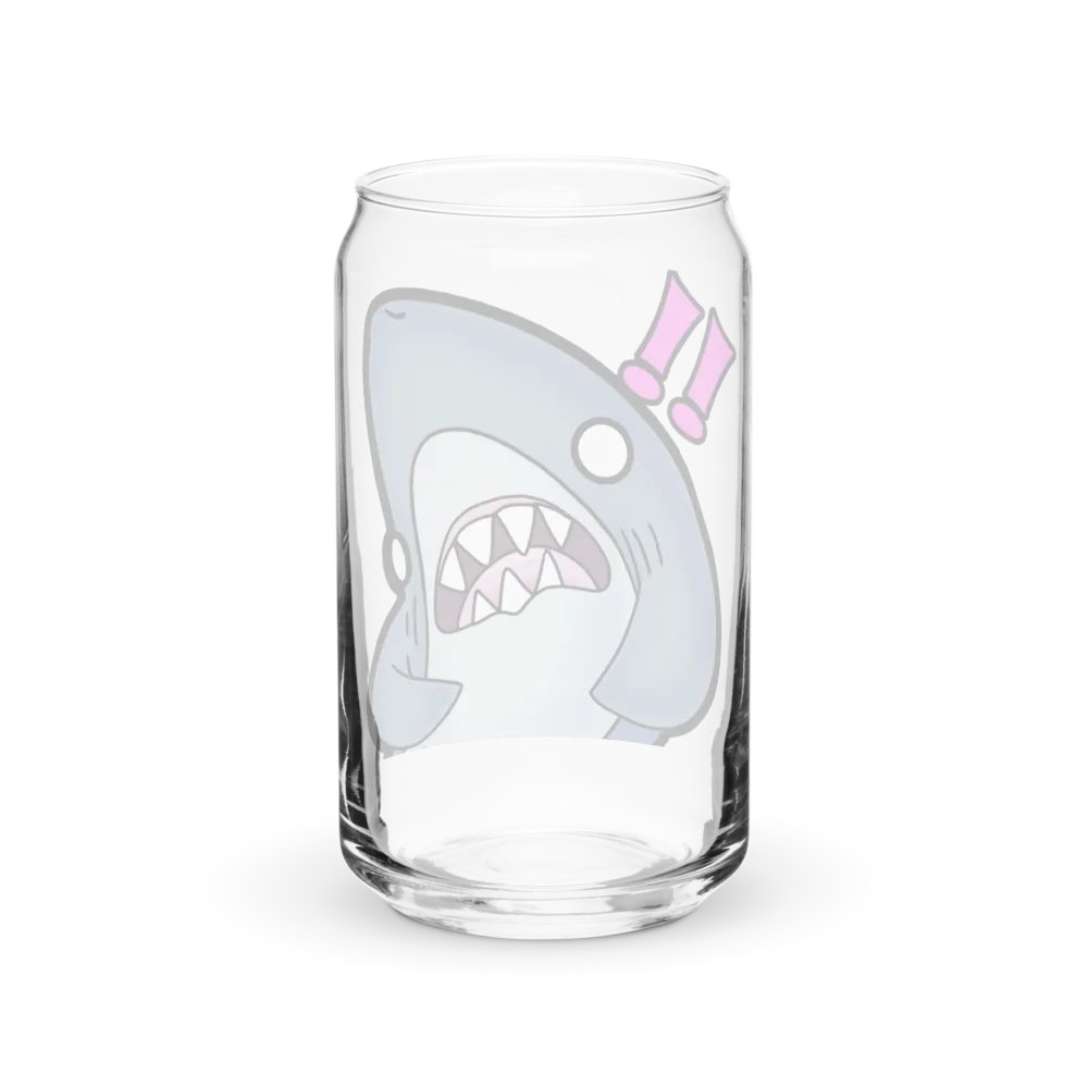 Startled Shark Can-Shaped Glass product image (8)