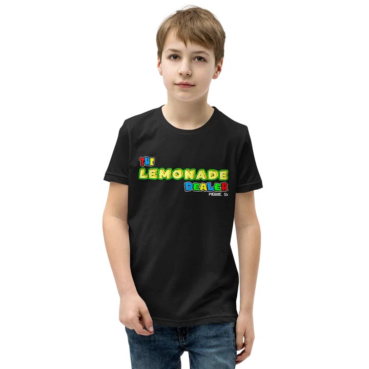 The Lemonade Dealer Kid's Black T-Shirt product image (1)