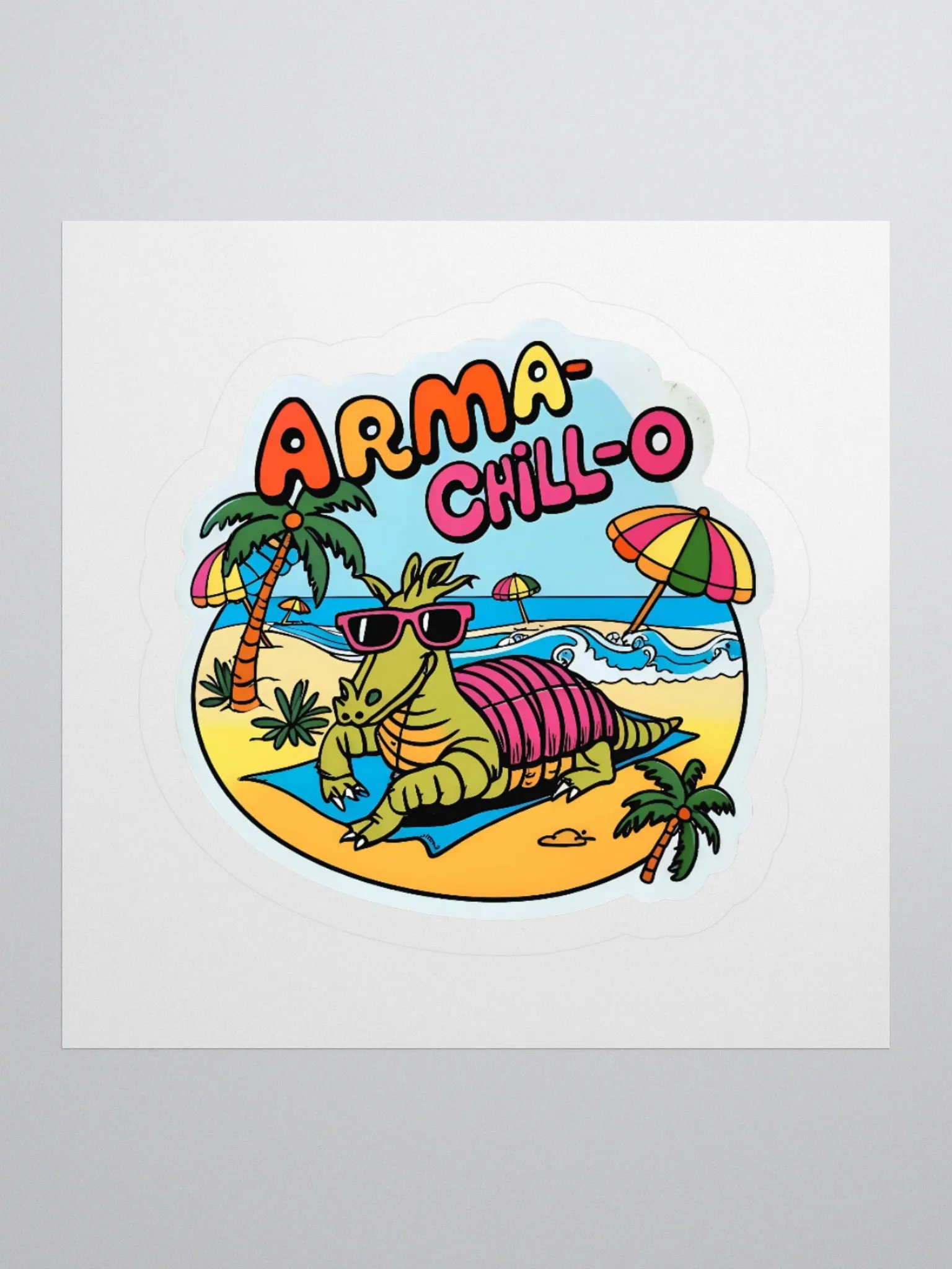 Arma-Chill-O Beach Vibes Sticker product image (2)