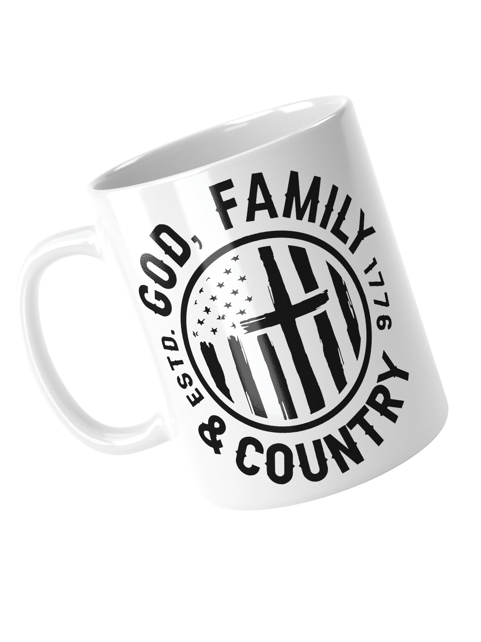 God, Family, Country Mug product image (12)