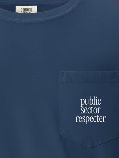 Public Sector Respecter Pocket T-Shirt product image (1)