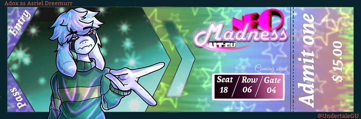 Asriel Ticket Mug 🎫 NEO Madness product image (2)