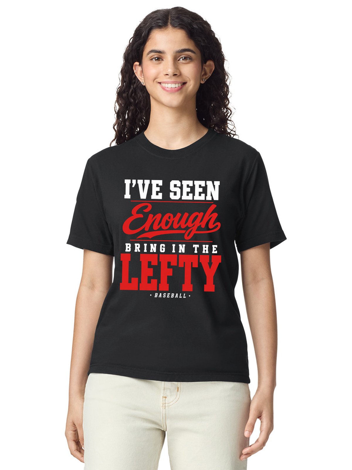 Bring in the Lefty Baseball Lover T-shirt product image (1)