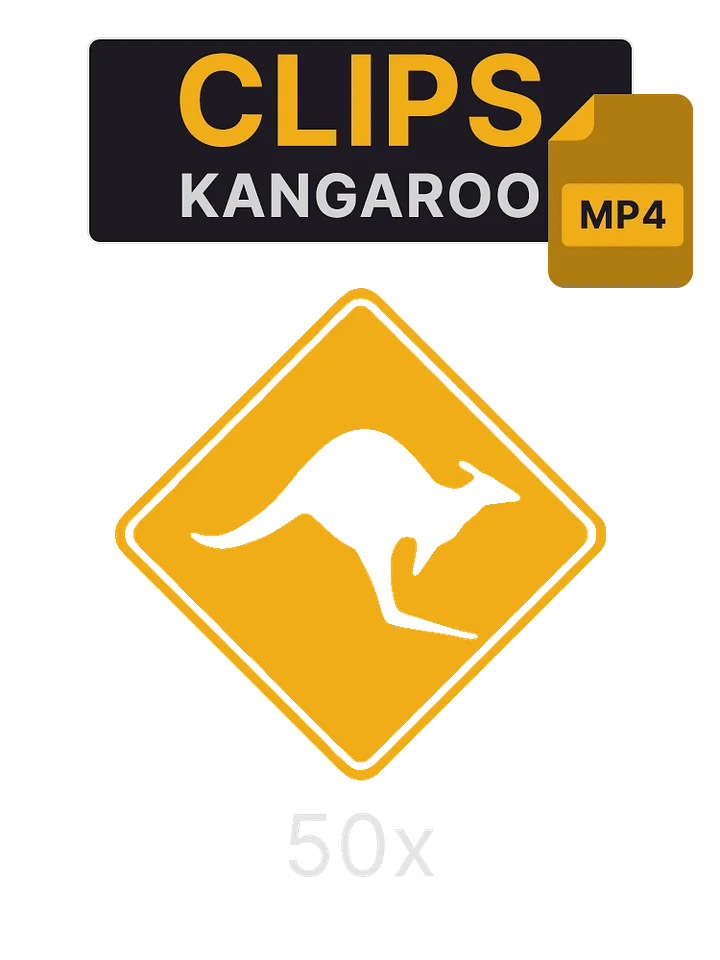 Clips: Kangaroo (50x) product image (1)