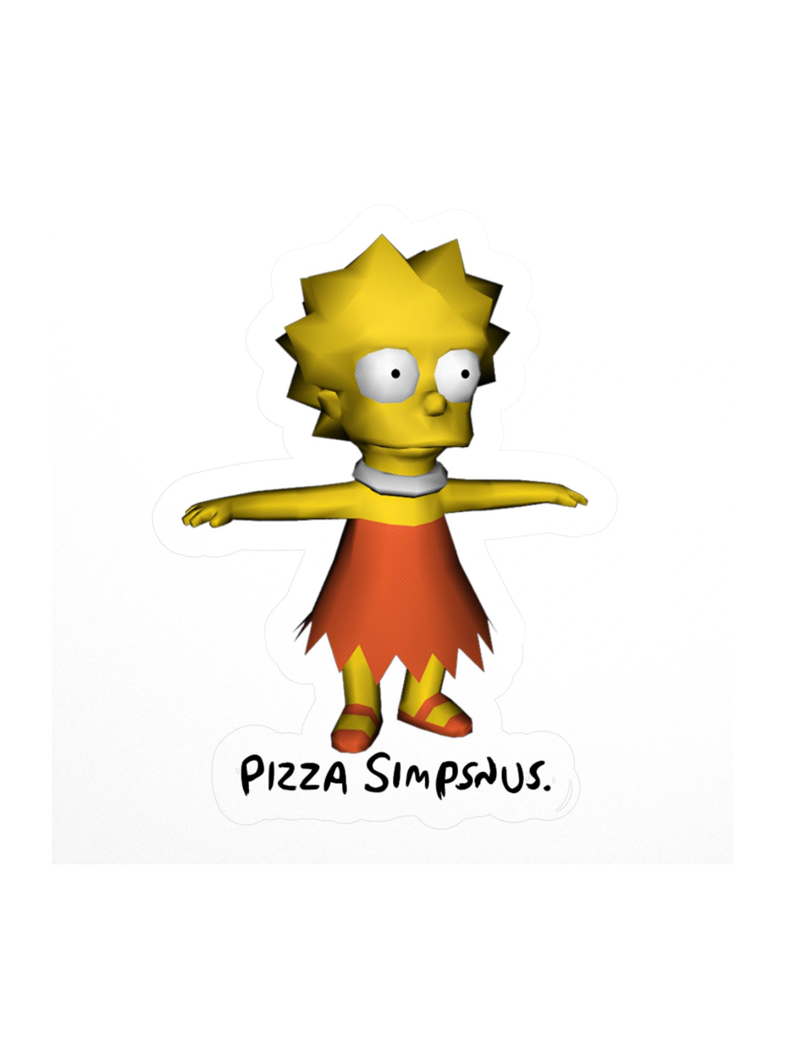 Pizza Simpsnus Sticker product image (1)