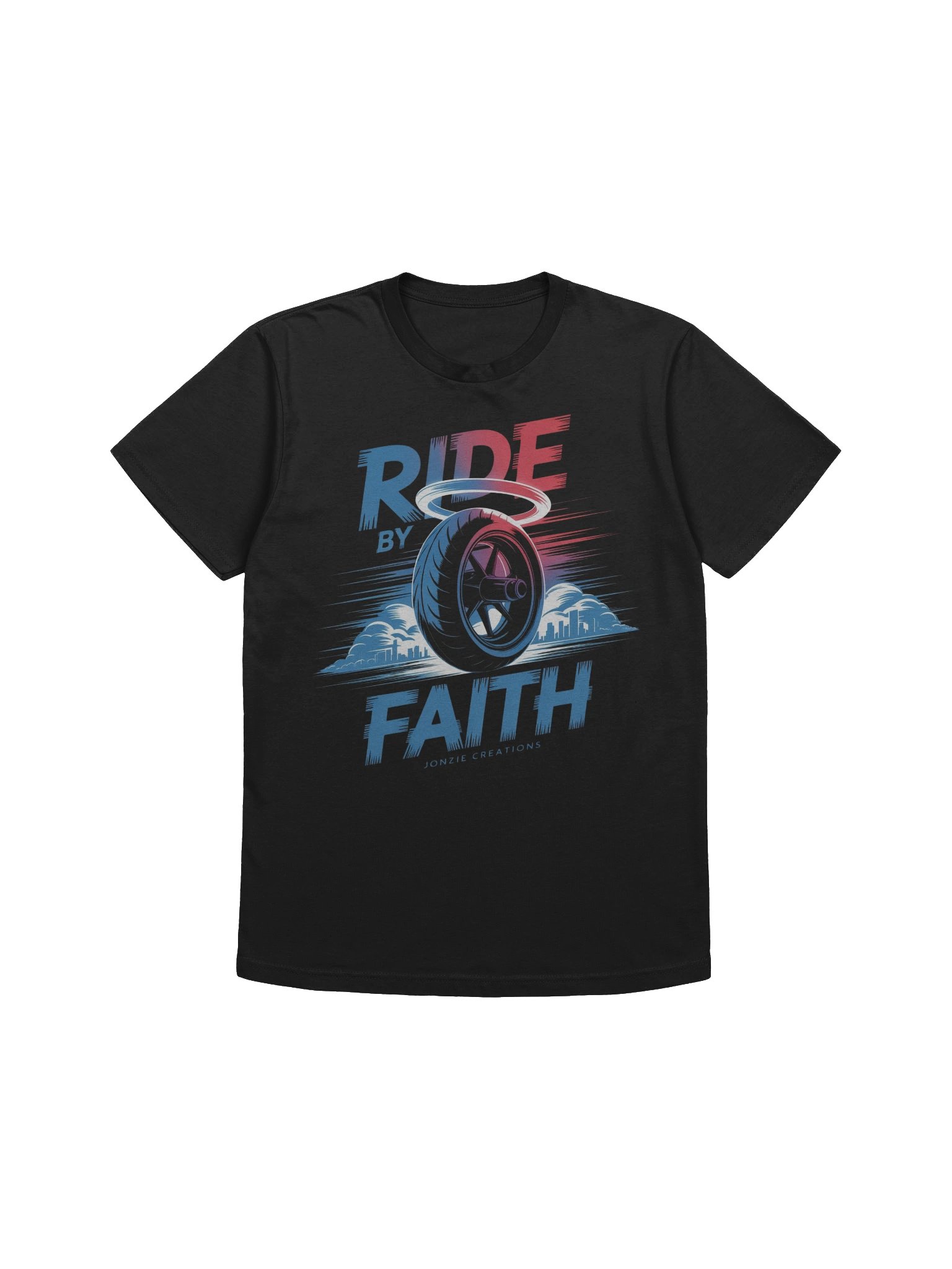 Ride By Faith Graphic T-Shirt product image (9)