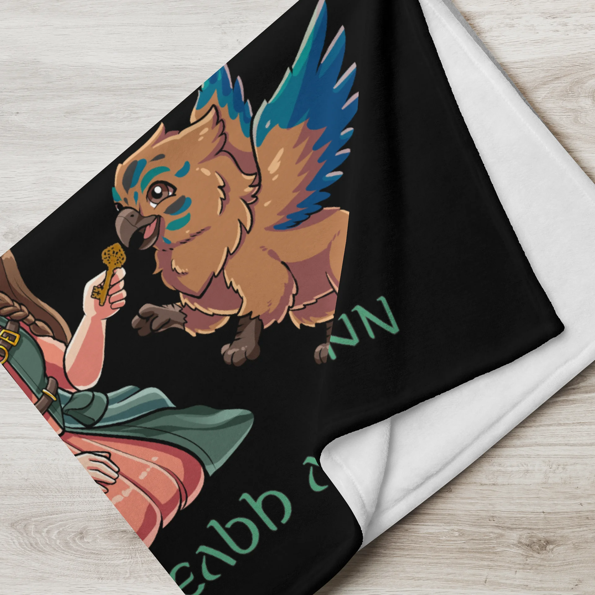 Wrapped in a Little Magic | Meabh & Finn Throw Blanket product image (7)