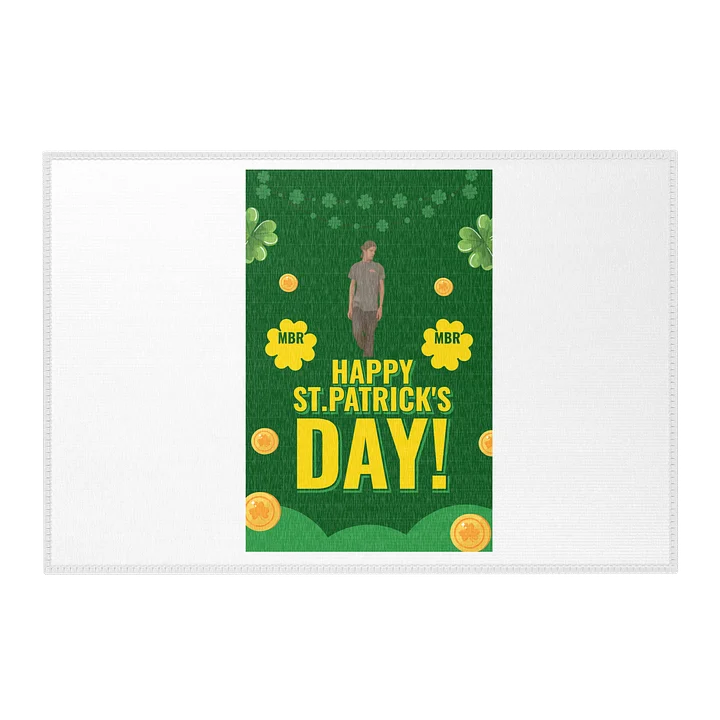 Milo Bass Rush St. Patrick’s Day rug product image (2)