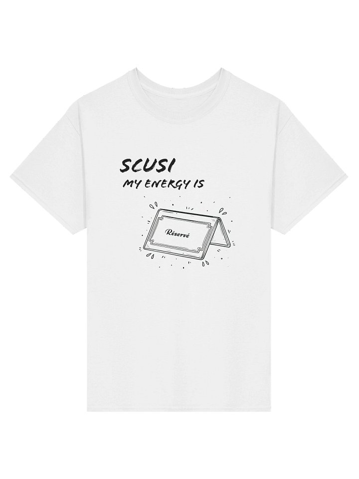 Scusi, my energy is RÉSERVÉ product image (1)