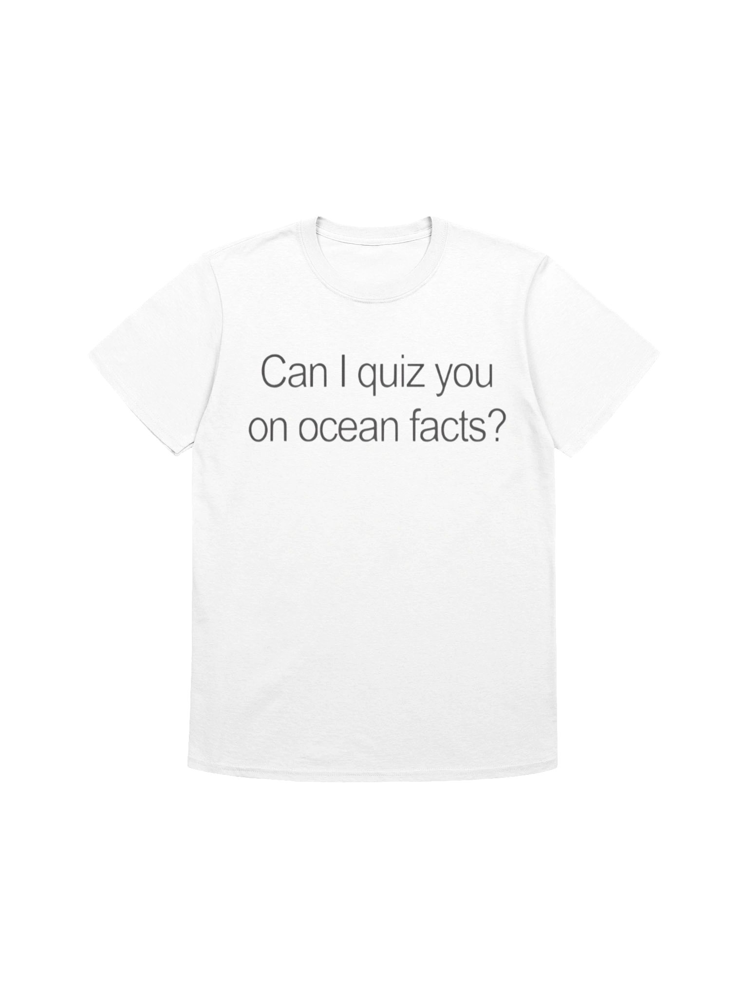 Can I Quiz You On Ocean Facts Shirt product image (1)