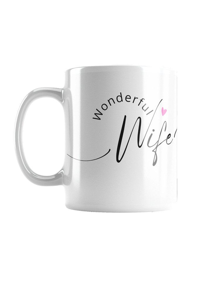 Wonderful Wife White Glossy Mug product image (2)