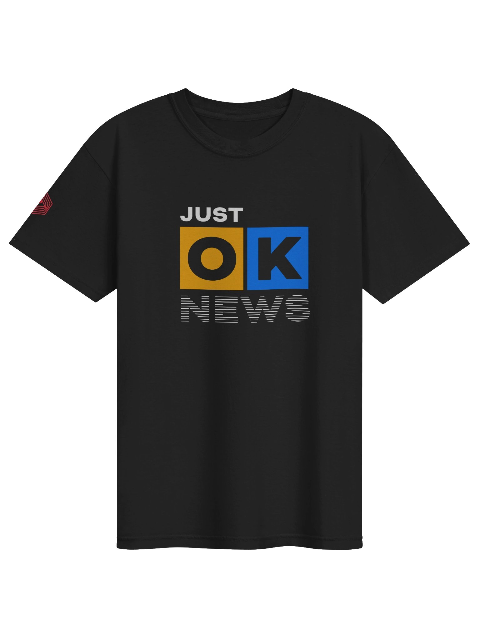 Just OK News Tee - Dark Version product image (1)