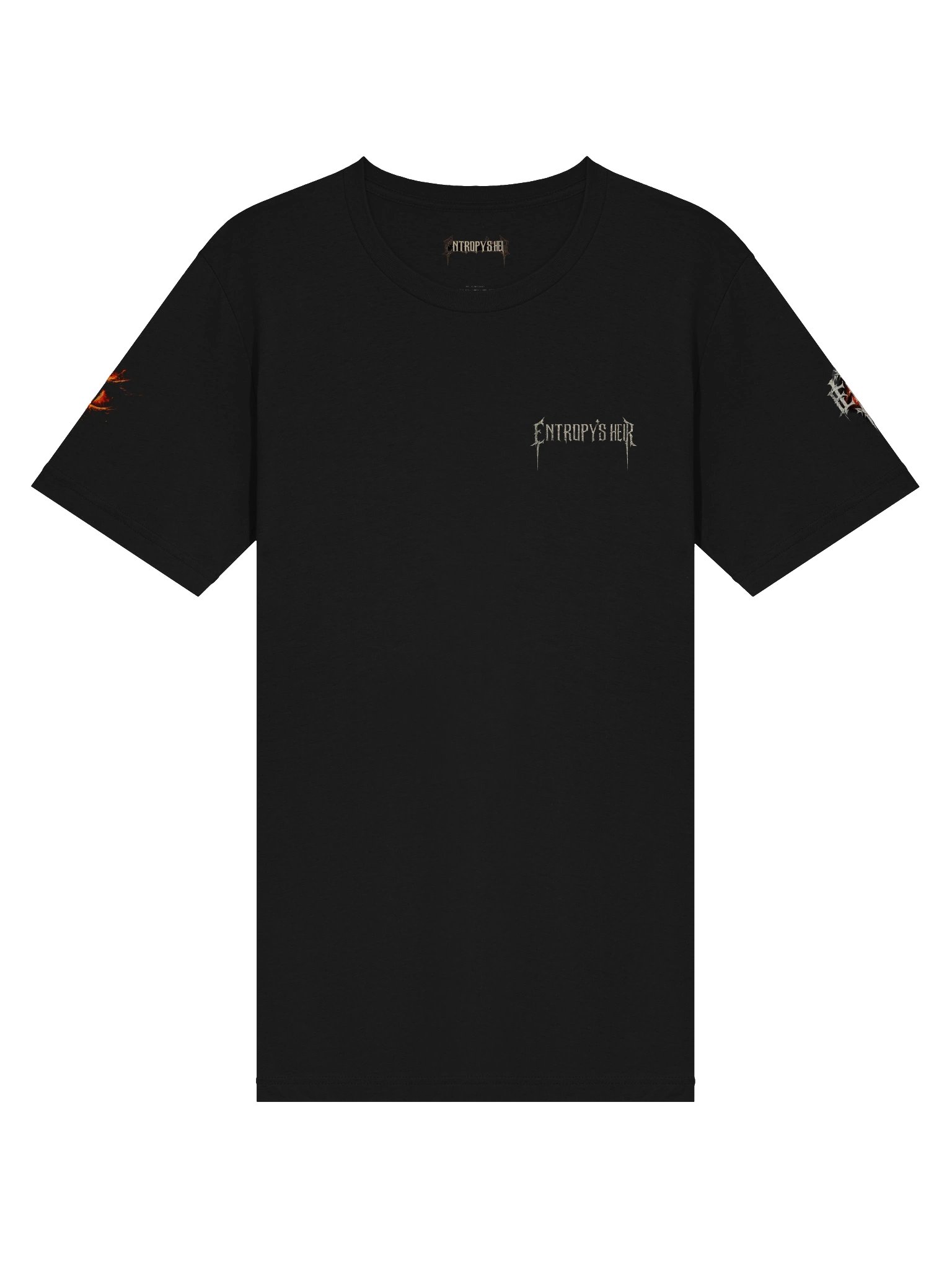 Entropy’s Heir — Ashes of Identity T-Shirt (Black) product image (3)