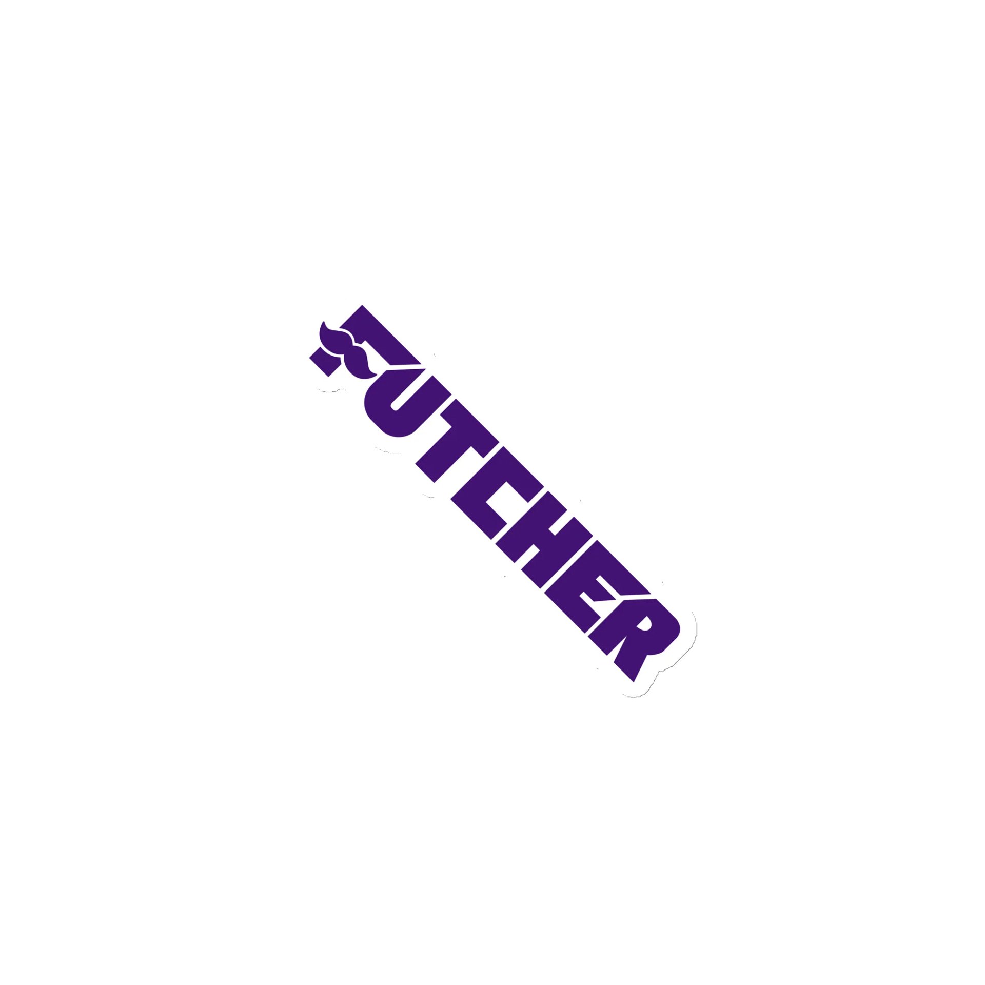 Futcher "Futcher" Logo Purple Magnet product image (1)