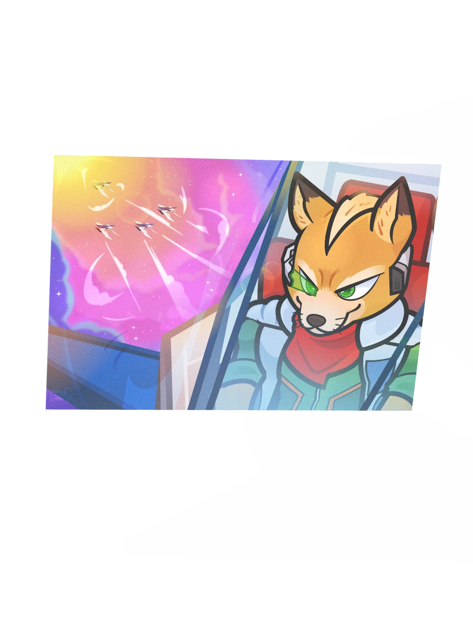 Space Ace - StarFox - Print product image (7)