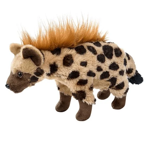 Cute 10" Hyena Plush - Soft Stuffed Anime Style Safari Wildlife Toy product image (1)