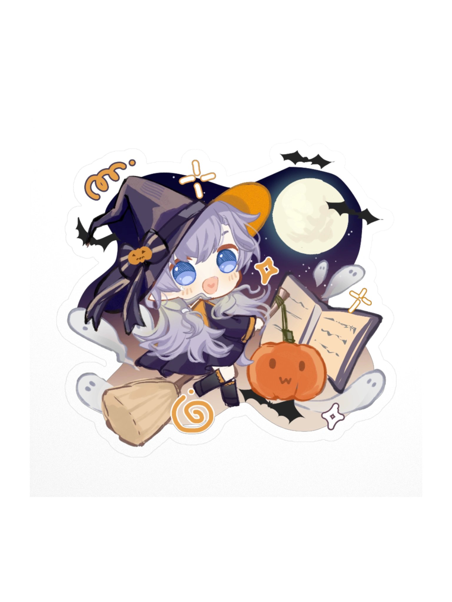 Halloween Chibi beth sitcker product image (1)