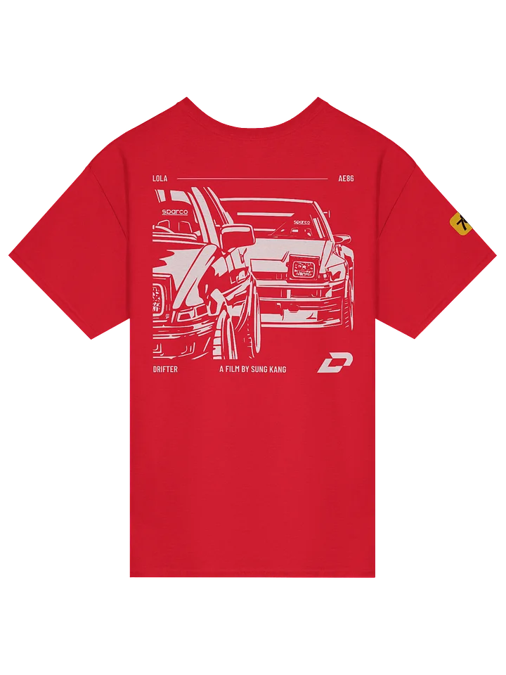 Lola Blindspot Red Gildan Heavyweight T-Shirt product image (2)
