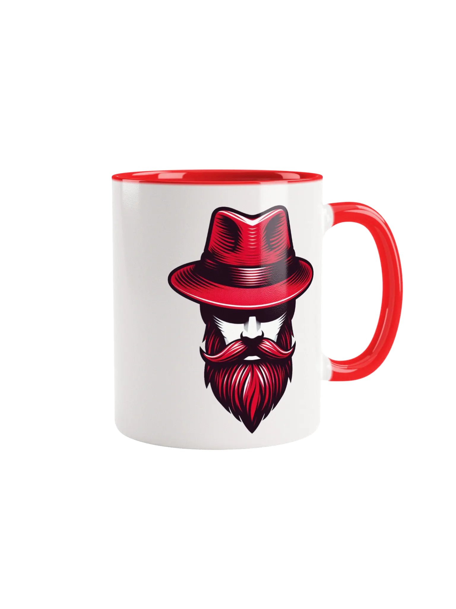 Linux Renaissance Red Ceramic Mug product image (1)