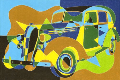 Will & Nellie's Ride ('36 Hudson Terraplane) Greeting Card product image (1)