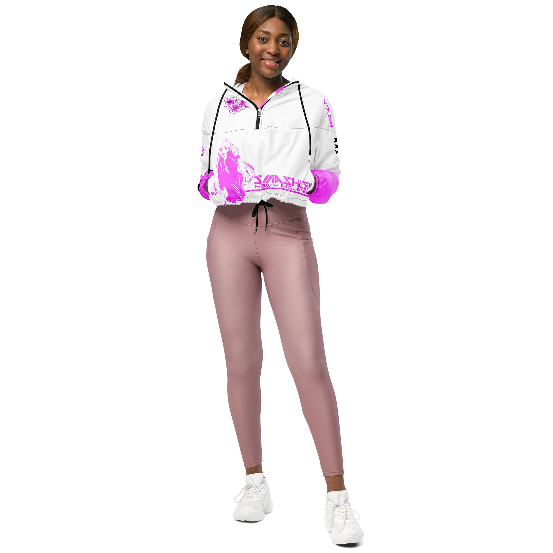 SmashTech - Sakura Cropped Windbreaker product image (6)