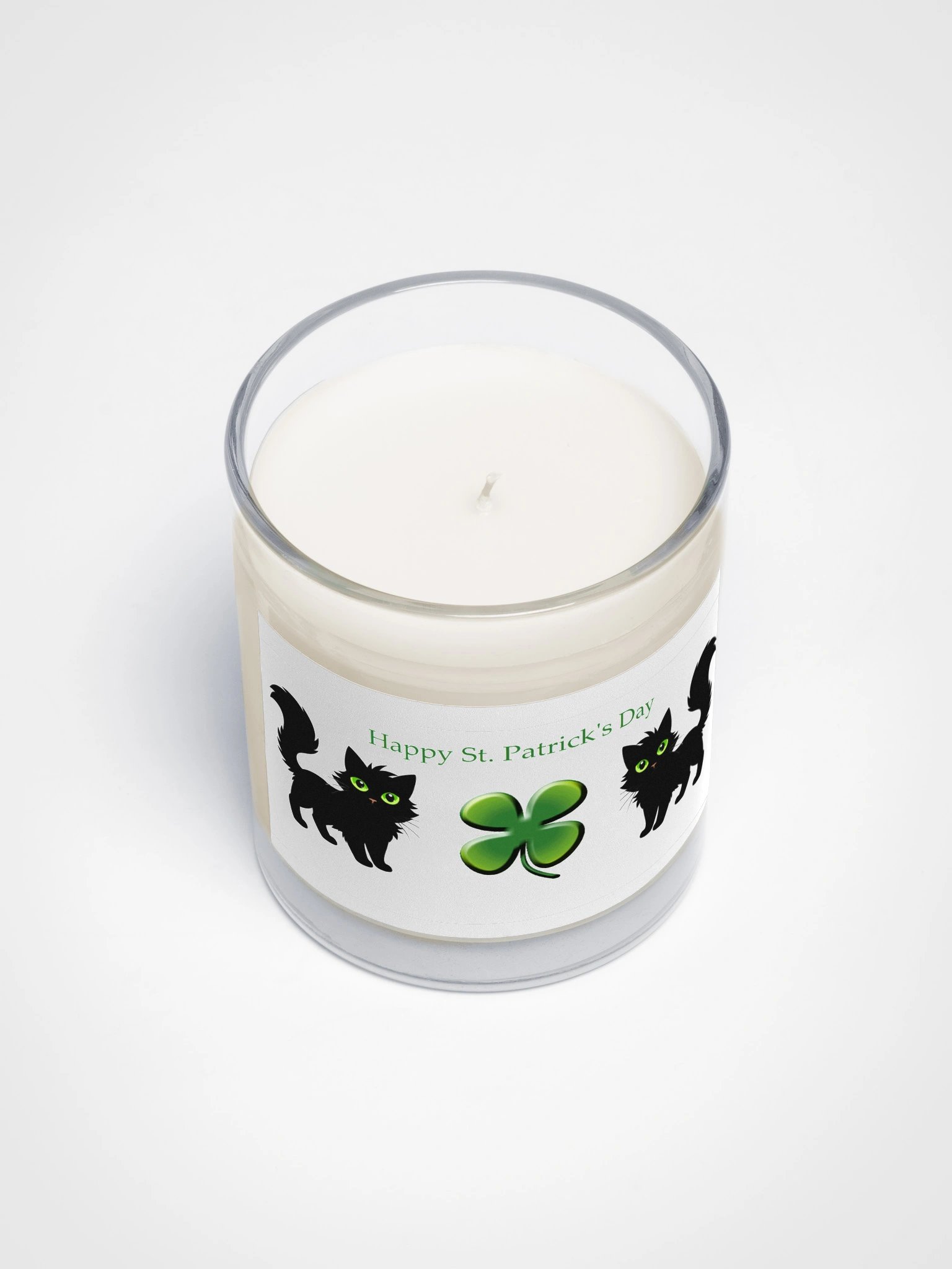 Happy St. Patrick's Day Candle product image (3)