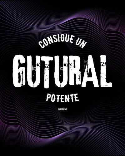 Guturales potentes en un cuerpo potente

#aneonvoice
#metalcore