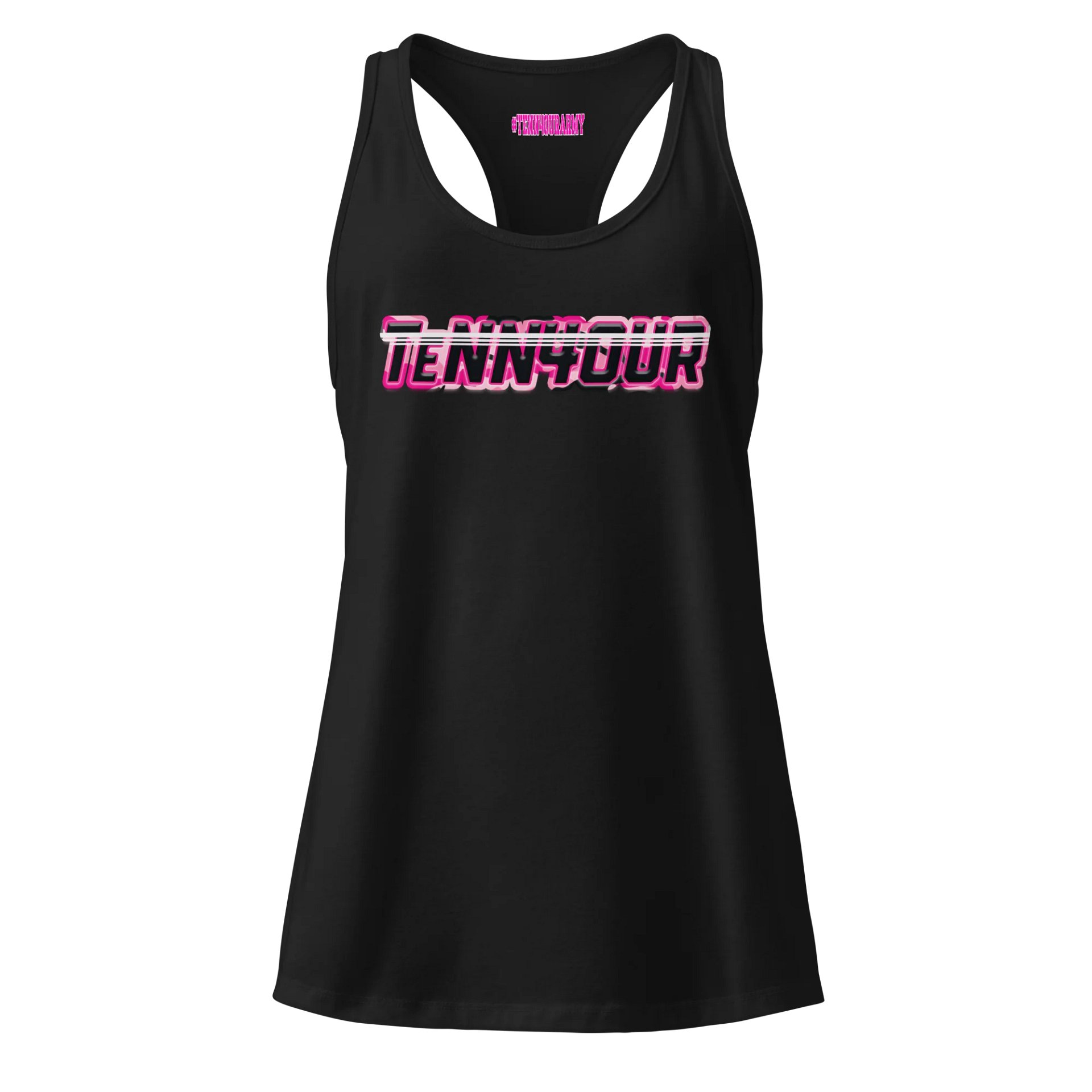 Pink Camo Racerback Tank: TENN4OUR Edition product image (1)