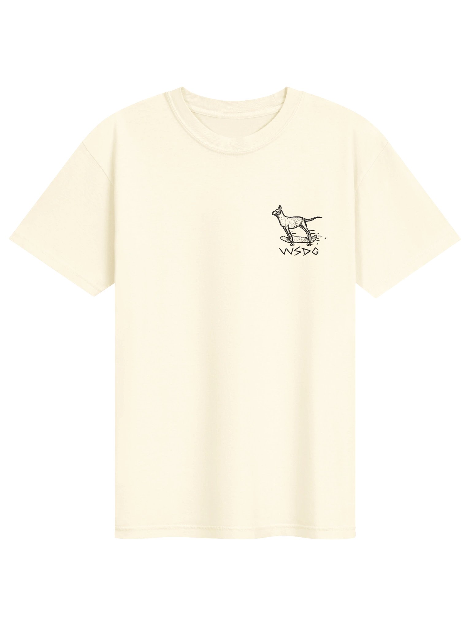 SKATE TEE // Bone product image (2)