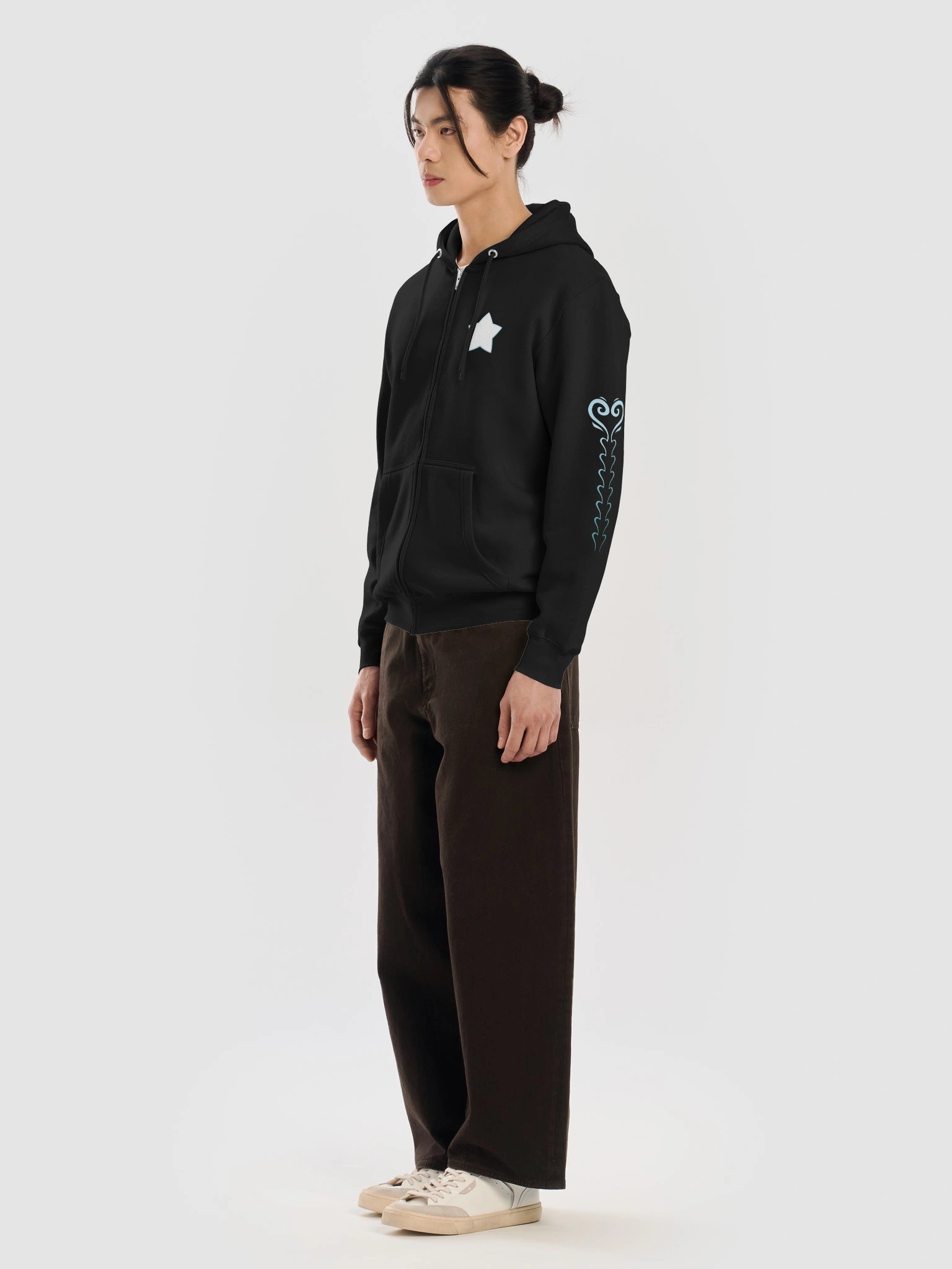 Green Dolphins Zip-Up Hoodie product image (7)