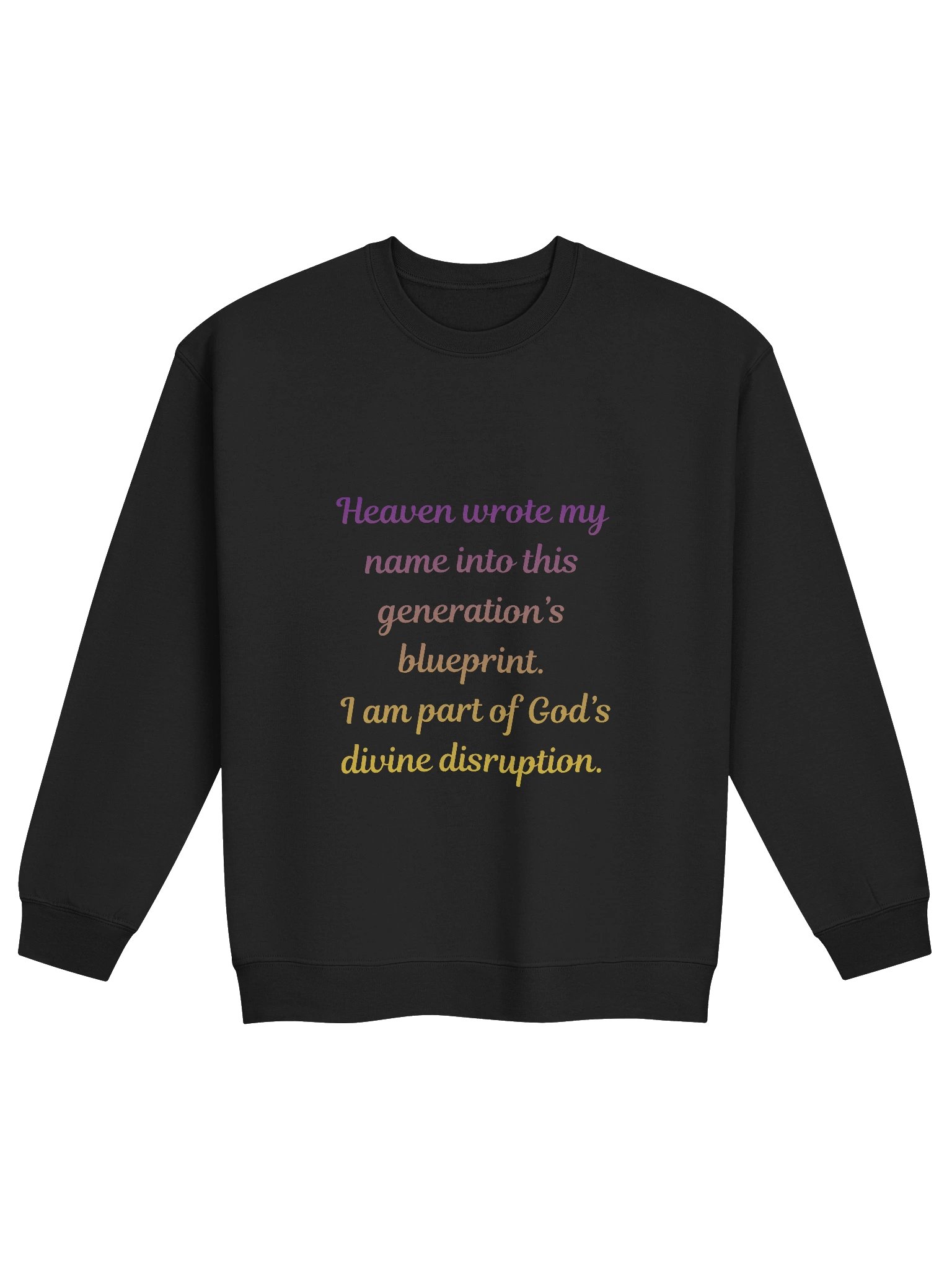 Divine Disruption Crewneck Sweatshirt product image (2)