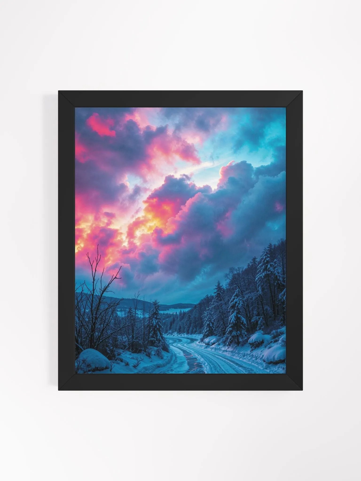 Serene Skyline Framed Print product image (21)
