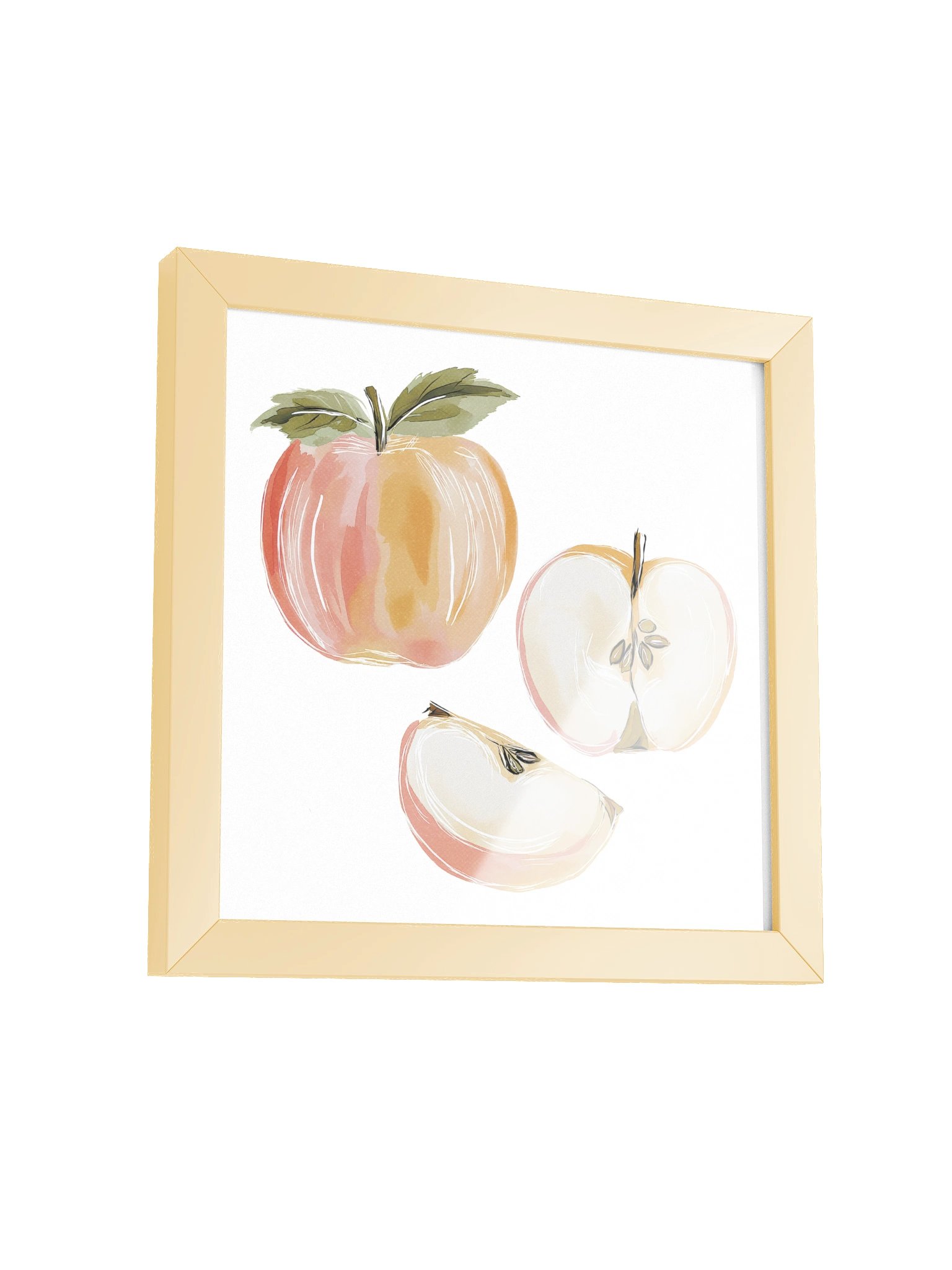 Quiet Harvest — The Shared Fruit Framed Art Print (10x10") product image (7)