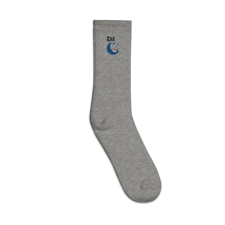 Dreamy Cresent Moon Catnap Crew Socks product image (1)