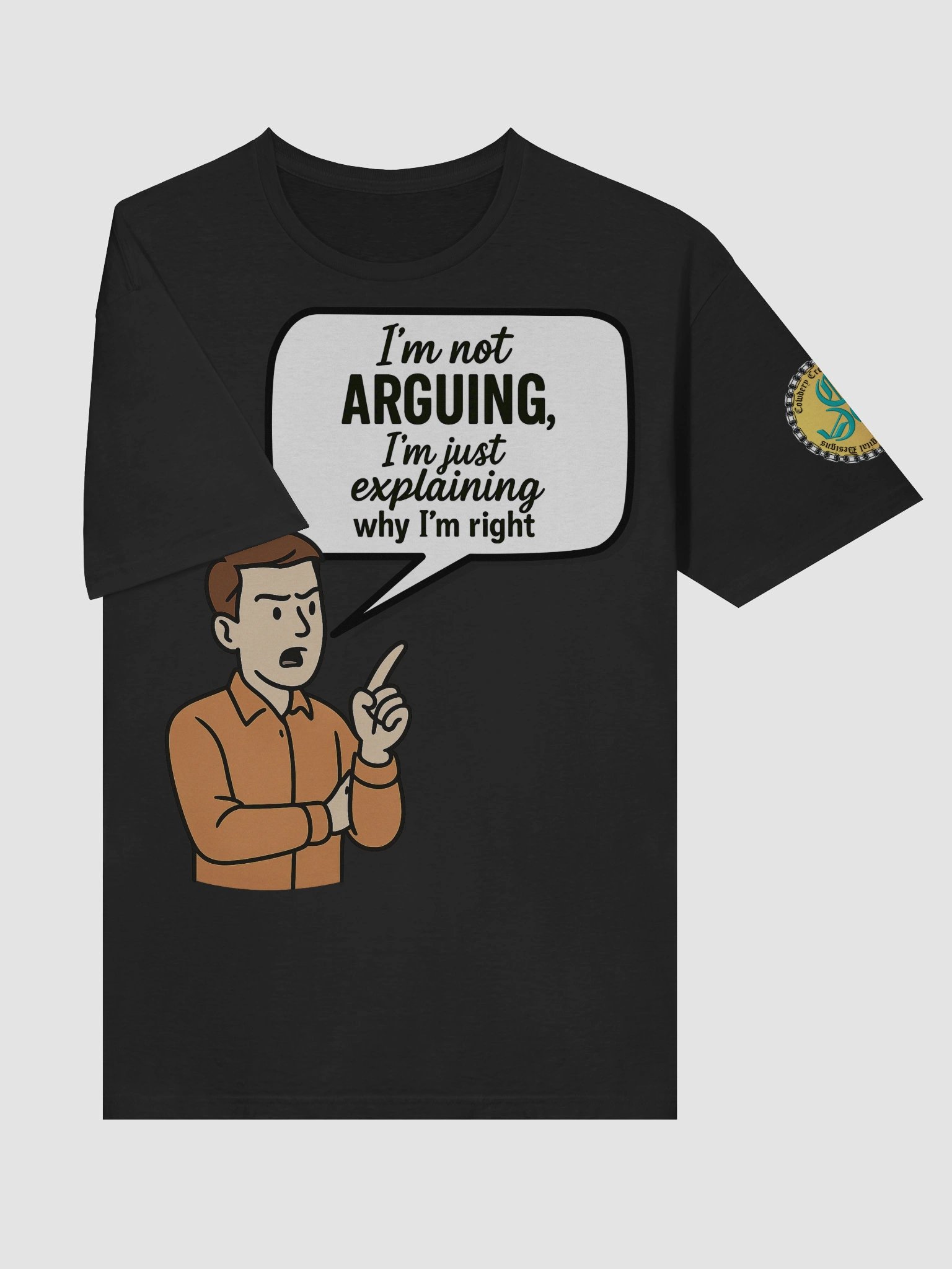 I'm not Arguing (Male) Gildan Unisex Softstyle T-Shirt Dark Colors product image (67)