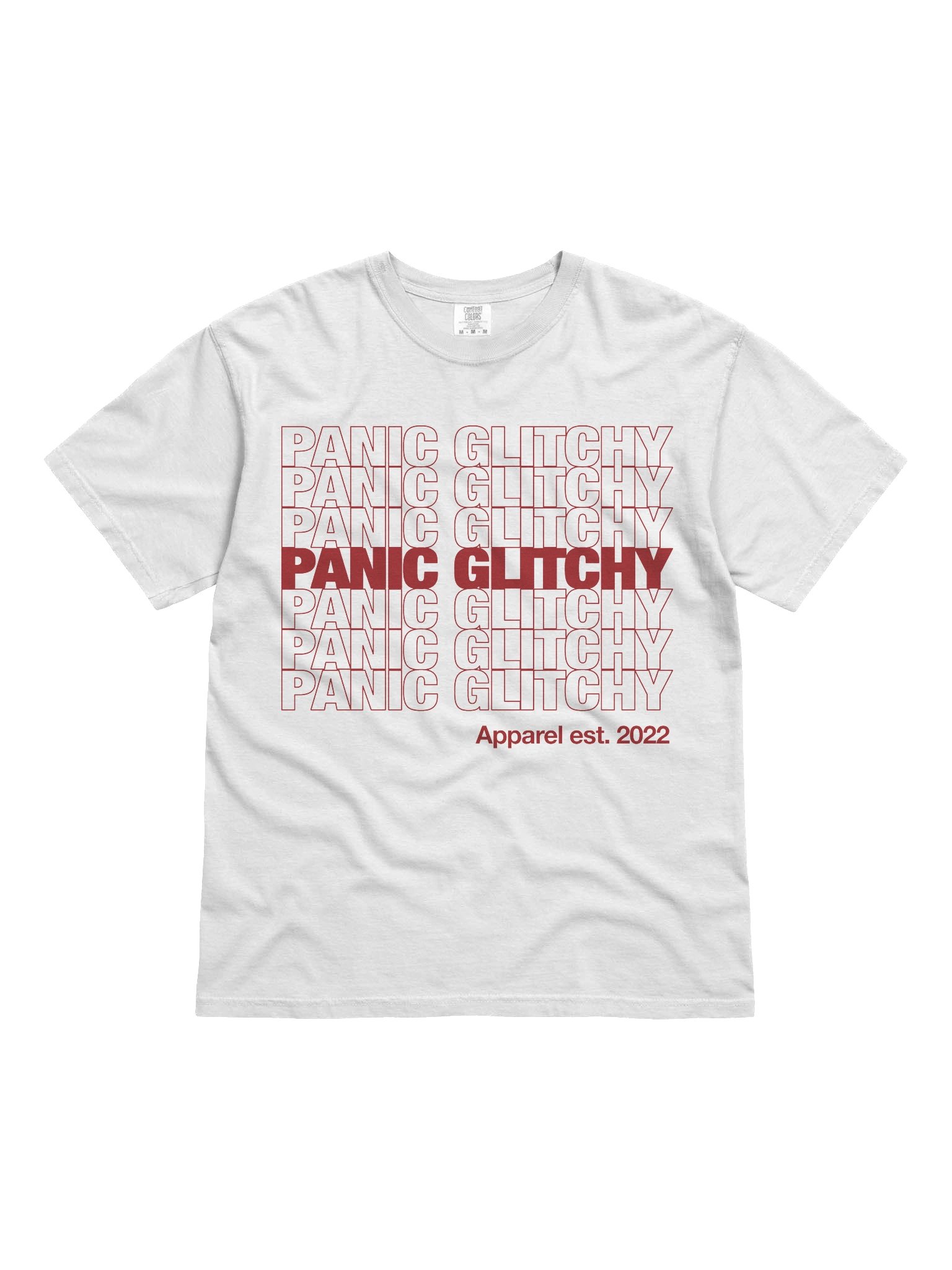 Panic Glitchy Grocery Tee product image (31)