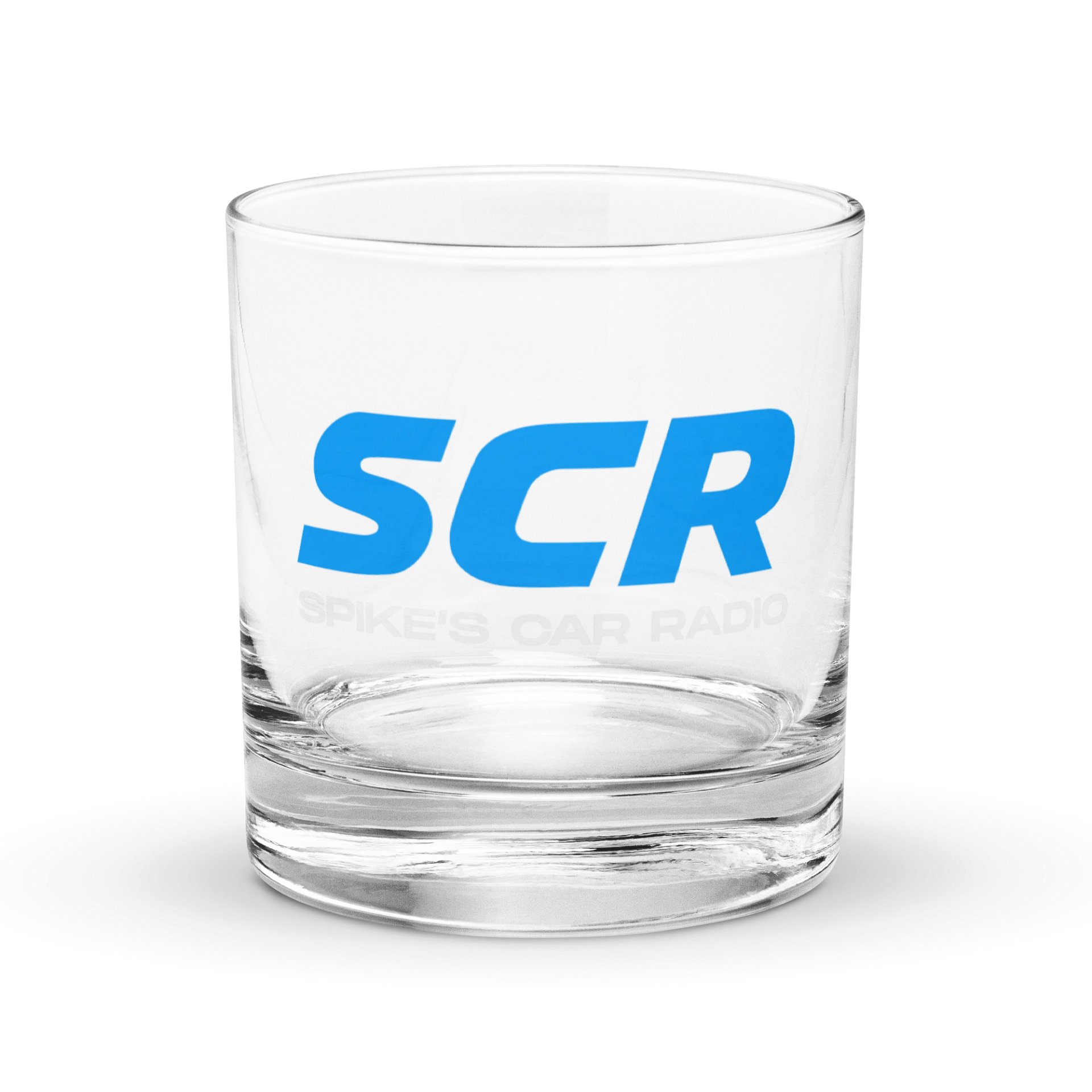 SCR Logo Rocks Glass product image (1)