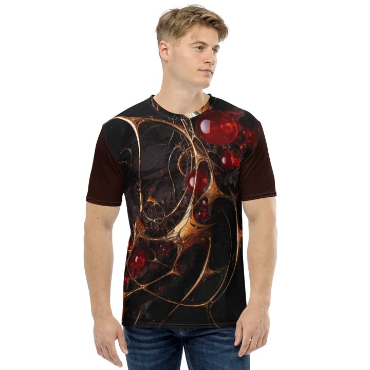 Crimson Filament All-Over Print T-Shirt product image (1)