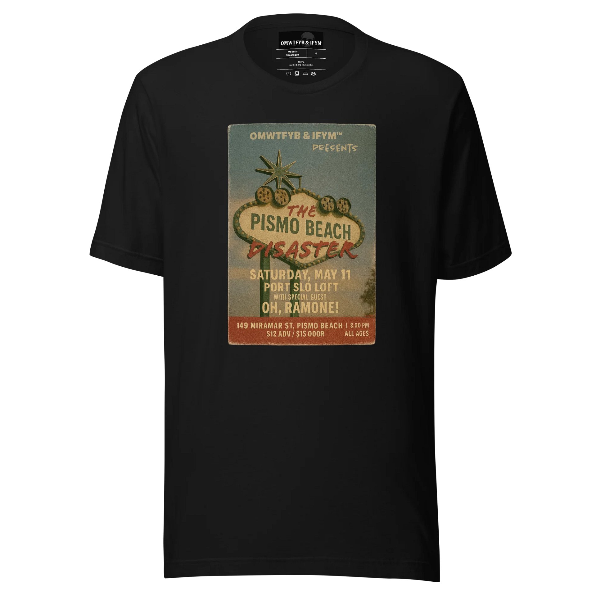 The Pismo Beach Disaster – Vintage Show Flyer product image (1)