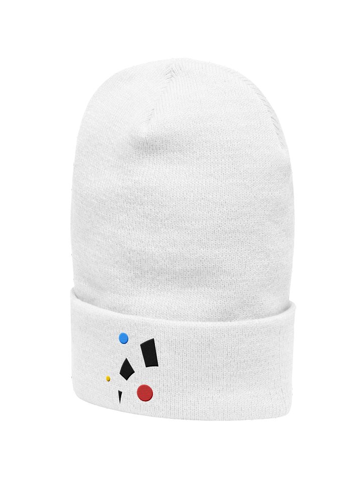 Beanie - Abstract Logo (White) product image (2)